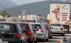 катастрофа блокира движението автомагистрала хемус