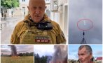 ТРАГЕДИЯ В НЕБЕТО: Самолетът на Пригожин падал пет минути, чул се гръм като от буря