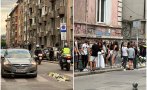 ИЗВЪНРЕДНО В ПИК! Съученици на прегазения Филип протестират разплакани в София - докато момчето лежало в кръв на улицата, хора от отстрещното заведение пиели спокойно (СНИМКИ/ВИДЕО)