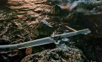 опасност дрон бомба разби скалите тюленово снимки