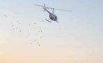хеликоптер разби гръцкия остров евбея заради циклона елиас