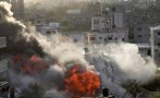 Израелската армия строи път, който разделя Газа на две части