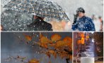 СВИВА СТУД! Силен вятър пресича дъжда на сняг, България 