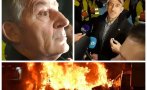 НАГЛОСТ: Шефовете на БФС, заради които окървавиха София, мълчат за оставки - вижте реакцията на Лечков и Костадинов след екшъна