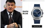 ГЪЗАРИЯ ДО ПОСЛЕДНО! Боби Михайлов блесна в парламента с луксозен часовник за 20 бона (СНИМКА)