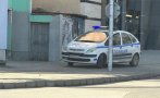Паркирана на тротоар патрулка скандализира пловдивчани
