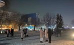 14 труса люляха Китай и Киргизстан, хората излязоха на улиците при минусови температури