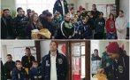 Посрещнаха Григор Димитров с пита и мед в Спортното училище в Хасково
