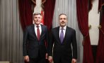Турският външен министър изненадващо се срещна с Карадайъ в София (СНИМКИ)