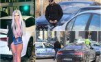 ПЪРВО В ПИК! Полицаи тарашат мерцедеса на скандалната Мис Силикон Катрин Йорданова, хваната да шофира с кокаин (СНИМКИ)