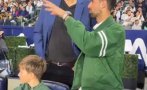 Джокович заведе сина си на мач на Меси