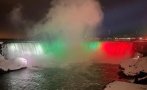 Ниагарският водопад отново ще засияе в бяло, зелено и червено