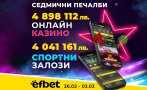 Майсторско: Фамозен рекорд в efbet допринесе за 8.94 млн. лева генерирана печалба