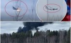 Руски военен самолет с 15 души на борда се разби при излитане