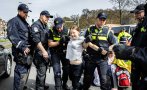 Полицията в Хага закопча екоактивистката Грета Тумберг (ВИДЕО)