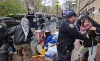 вълна протести арести американски университети заради войната газа видео