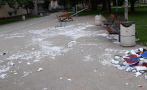 вандали унищожиха детска великденска украса плевен