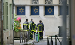 полицията застреля въоръжен мъж опитал подпали синагога франция