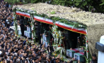 десетки хиляди иранци стекоха техеран погребението президента раиси