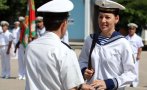 кадети колежа военноморското училище варна получиха първо звание