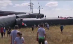 В РУСИЯ: Над 100 души са ранени при влакова катастрофа