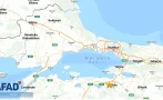 земетресение бурса изплаши истанбул региона карта