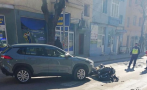Моторист пострада при катастрофа в Благоевград