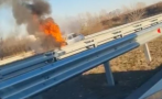 жестока катастрофа тракия кола запали удар камион жертва тежко ранен