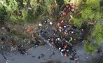 Автобус падна от мост в Гватемала, над 50 души загинаха (ВИДЕО)