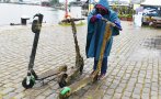 водолази извадиха тротинетки морето варна снимки