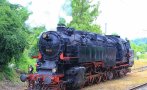 влак парния локомотив баба меца пътува софия перник юни