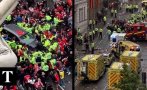 Над 20 ранени след врязването на кола в пешеходци на парада на Ливърпул Над 20 ранени след врязването на кола в пешеходци на парада на Ливърпул