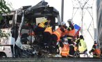 автобус украинци катастрофира франция загинали