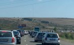 тежки задръствания пътя морето първия летен ден