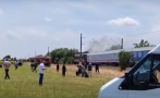 Запали се локомотив на влак, пътуващ от Варна към София (ВИДЕО) Запали се локомотив на влак, пътуващ от Варна към София (ВИДЕО)