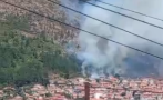 Голям пожар избухна над Сливен