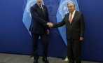 Росен Желязков се срещна с генералния секретар на ООН Антонио Гутериш: Имахме много добър, приятелски разговор
