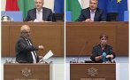 култово извънредно положение парламента депутат герб изпища бацили трибуната лелка парцал нахлу залата видео