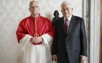 Папа Лъв XIV прие палестинския президент Махмуд Абас във Ватикана