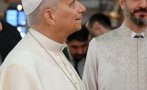 папа лъв xiv събу помоли синята джамия истанбул снимки