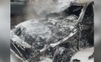 германка опожари скъп автомобил празничен фойерверк