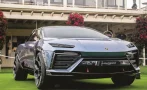остър завой lamborghini замрази електромобила