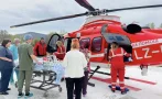 ПОМОЩ ПО ВЪЗДУХА: Транспортираха с хеликоптер пациентка с инсулт от Паднагюрище до София