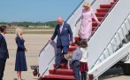 чарлз камила пристигнаха държавна визита сащ