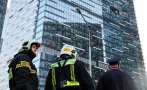 украински дрон удари сграда центъра москва