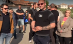 протест блокада заради преминаването стотици камиони село пазарджишко