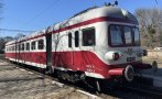 емблематична ретро мотриса вози пътници софия банкя