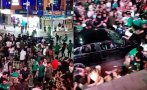 брутално кола вряза тълпа празнуващи футболни фенове пострадали видео