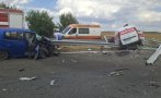 тир мина мантинелите тракия катастрофира затвориха магистралата снимки