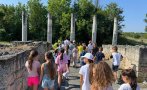 деца запознаха живота древен рим игри творчески занимания музея разград